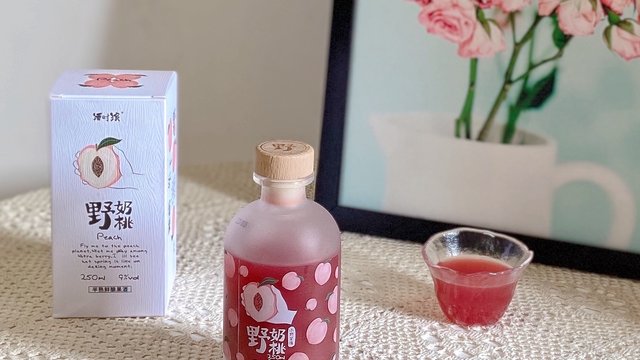 小仙女都爱喝的果酒 酒时浪野桃奶