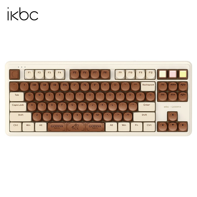 键盘中的“劳斯莱斯”  ，我的桌面担当——IKBC&歌帝梵联名款巧克力机械键盘