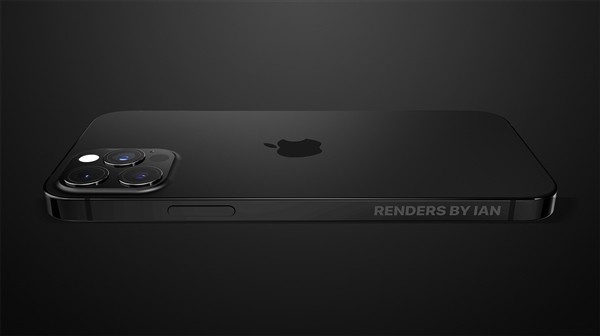 iPhone 13 Pro最新渲染图出炉，哑光黑配色