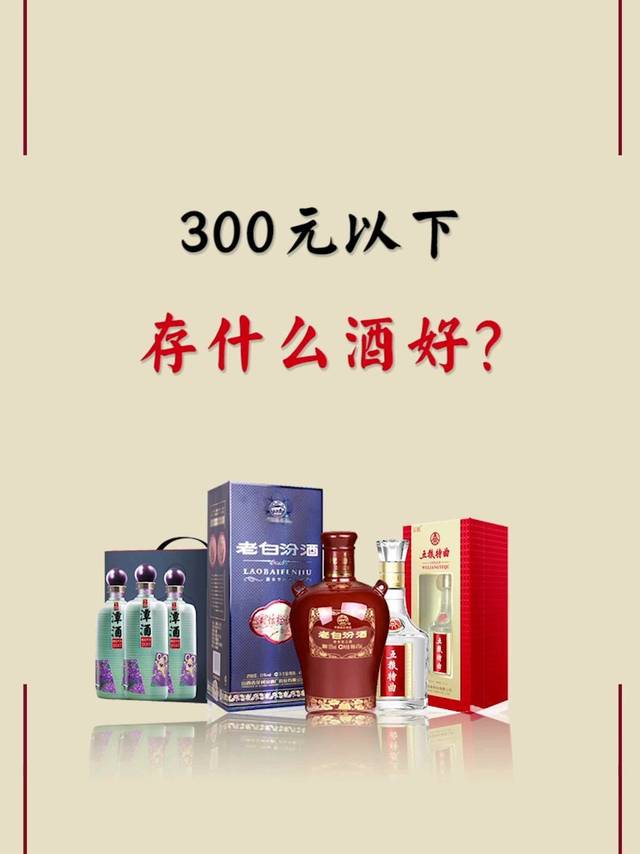 300元以下存什么酒？