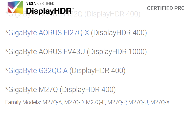 技嘉发布首款大尺寸显示器FV43U，支持HDMI 2.1、Display HDR1000