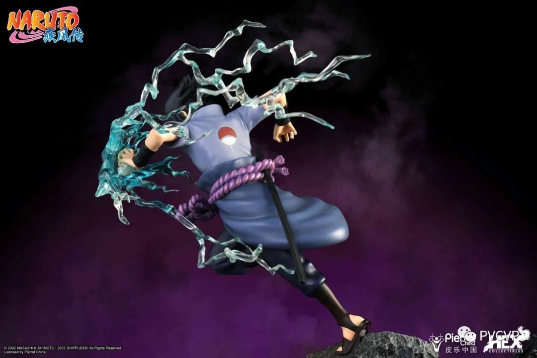 hex预售火影忍者疾风传正版授权宇智波佐助18雕像第一形态须佐能乎