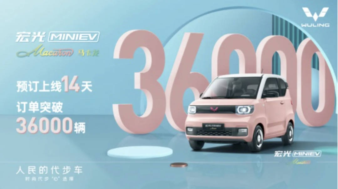 新车速递：五菱宏光MINIEV马卡龙版上市，售价3.76万起
