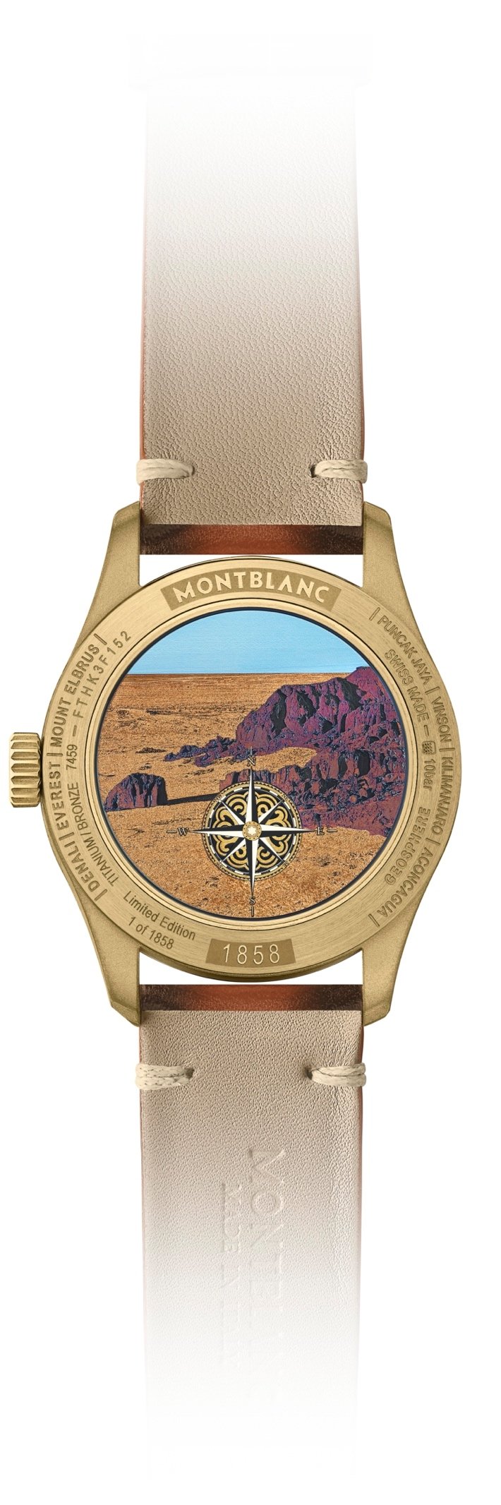 这才是猛男要戴的表！万宝龙沙漠风1858系列新表发布