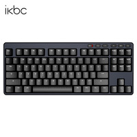 ikbc机械键盘S200蓝牙无线87粉色电脑笔记本办公自营S200黑色无线2.4G87键红轴