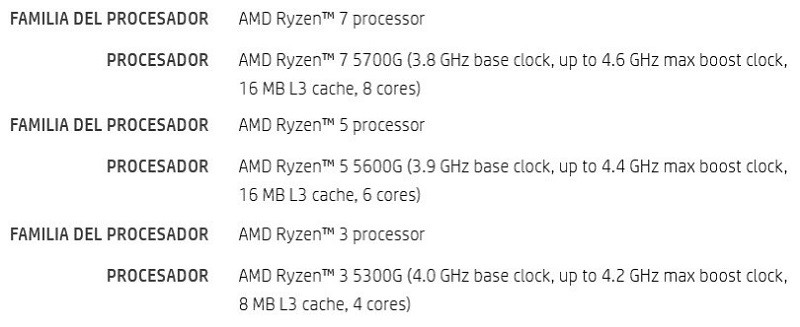 AMD锐龙Pro 5000G系列规格偷跑，频率持平普通版APU