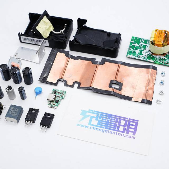 拆解报告：AcBel 65W PD快充充电器WAH232