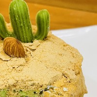 美食控 篇二百零九：星巴克沙漠仙人掌蛋糕，好吃健康又可爱