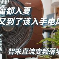 我爱我家 篇七：魔都入夏，又到了该入手电风扇的时候，智米直流变频落地扇3体验