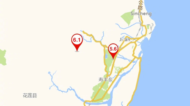 4月18日晚 台湾先后发生5 6级和6 1级地震 安全健康 什么值得买