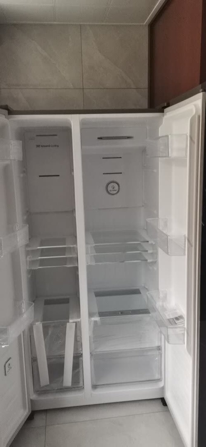 容声对开门冰箱