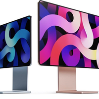 iMac 2021渲染图曝光：屏幕边框终于干掉了，非曲面背板设计