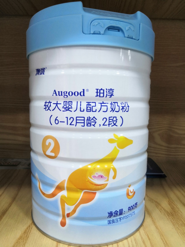 澳优6～12月龄2段，宝宝喝了健康成长