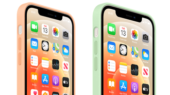 苹果上架iPhone 12系列新配色保护壳和MagSafe皮革卡包