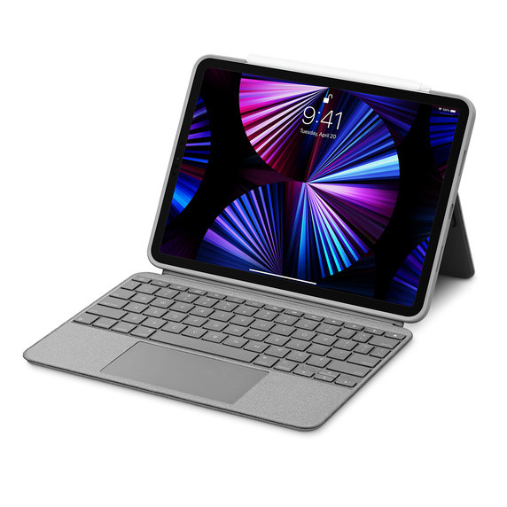 罗技推出 Combo Touch 键盘保护壳，苹果新M1 iPad Pro适用