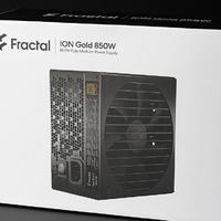 全球首发 Fractal 分形工艺 Ion Gold 850W开箱