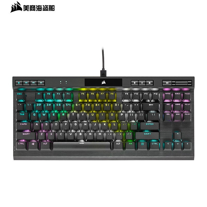 【风竹】新船扬帆·迅捷如箭-美商海盗船K70竞技版RGB机械键盘评测