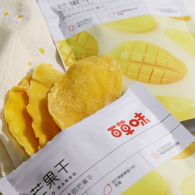 becheery百草味蜜饯果干芒果干100g袋149元可199100