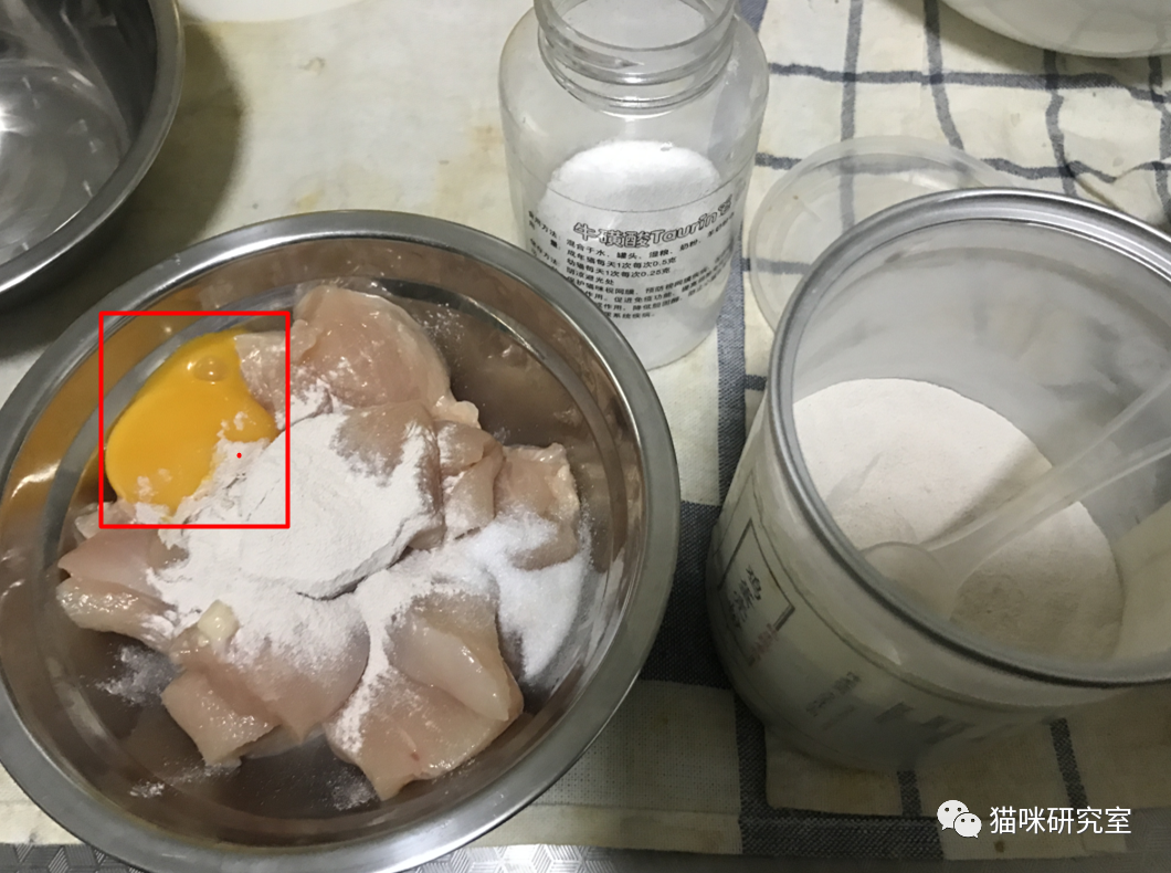 鸡胸肉猫饭的配制方法，懒人专用【无骨头猫饭通用配方】