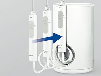 松下将于日本推出两款新品冲牙器：一款拥有大容量水箱，一款无线便携