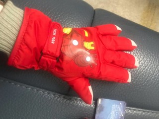 迪士尼儿童秋冬滑雪防水保暖手套  