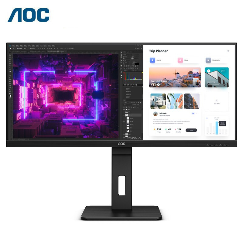 AOC21:9超宽屏显示器，生产力工具与娱乐属性兼备！