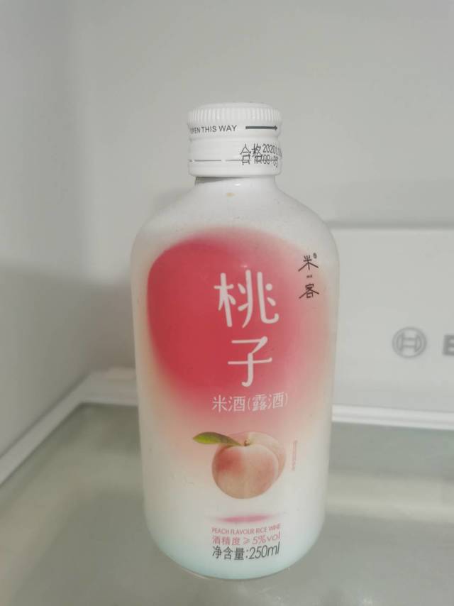 米客米酒※桃子味5度微醺米酒