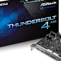 华擎发布 Thunderbolt 4 AIC 扩展卡：双雷电+双DP输出