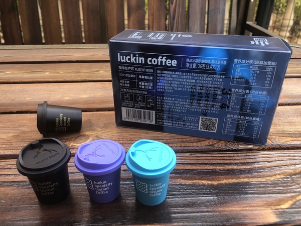 瑞幸咖啡luckincoffee风味漫游混合装冷萃冻干即溶咖啡3g12颗盒