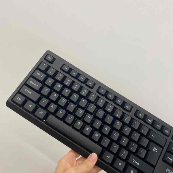 philips飞利浦机械手感有线键盘升级版