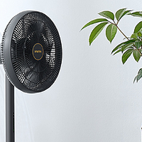 黑金配色，智米直流变频落地扇3黑金版，打开吹风新方式