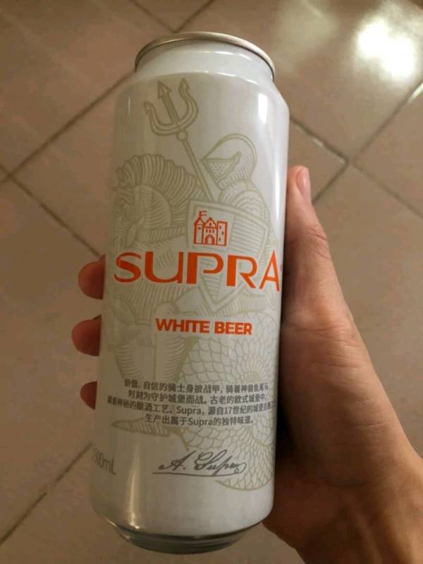 pearlriver珠江啤酒雪堡白啤酒500ml12听