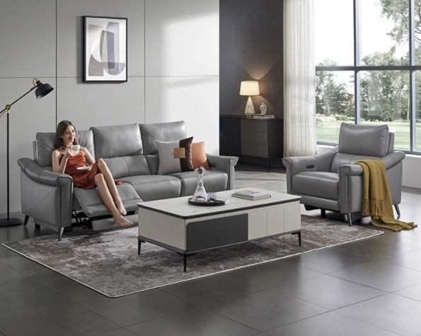 芝华仕新品电动组合沙发,将新派艺术融入经典设计