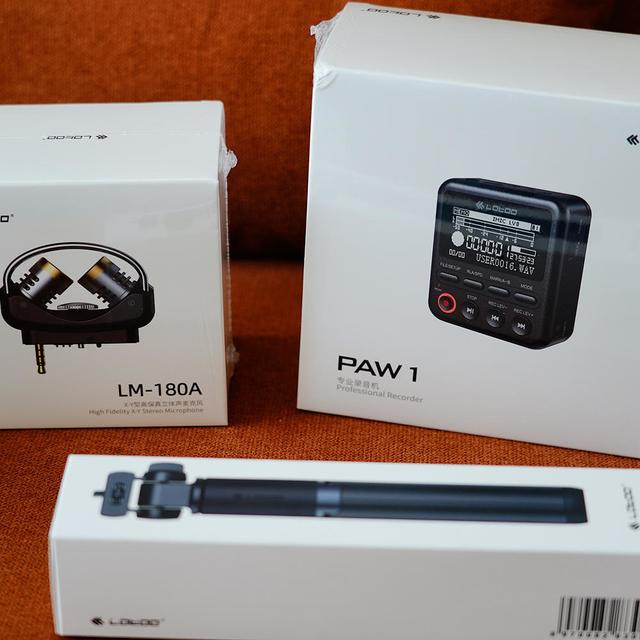 LOTTO乐图PAW1+LM-180A麦克风开箱