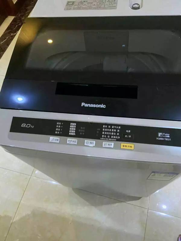 panasonic松下xqb80t8eks波轮洗衣机8kg