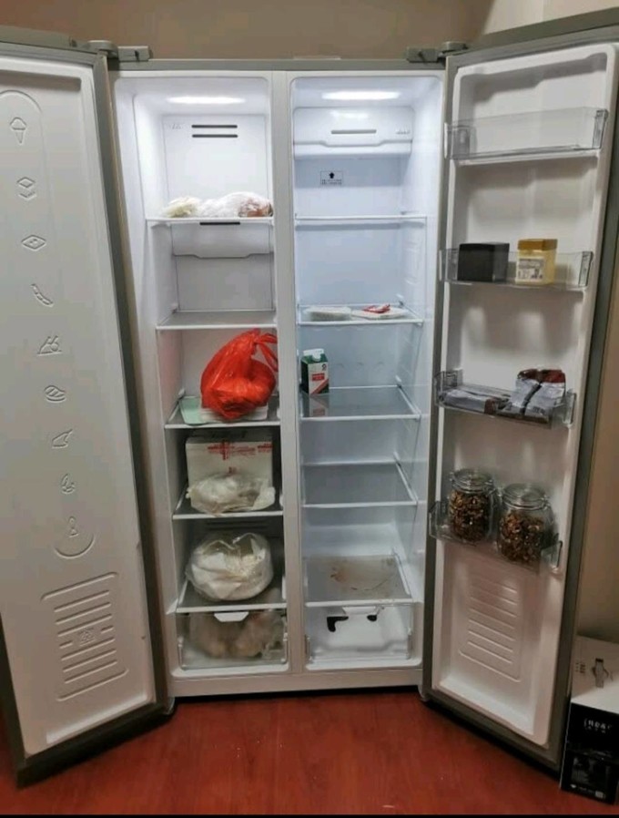 创维对开门冰箱