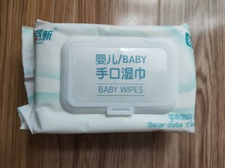 清新实惠的安可新婴儿手口湿巾~