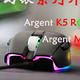 最潮金属旗舰：TT 曜越幻银Argent K5 RGB 机械键盘M5 RGB鼠标体验