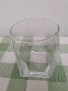 高颜值六角透明玻璃杯