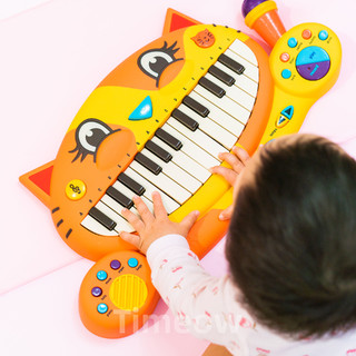 玩法丰富 设计精良-比乐B.Toys猫琴