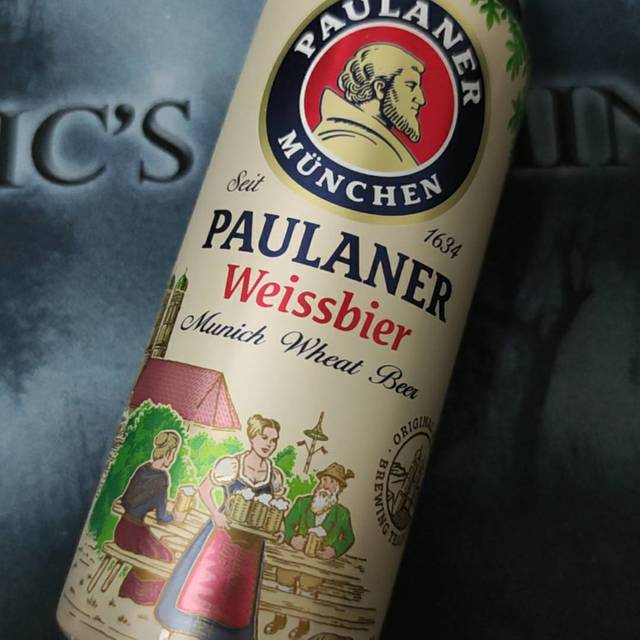 临期品: paulaner 保拉纳/柏龙 酵母型小麦啤酒 500ml*24听