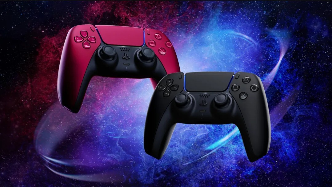 重返游戏：PS5手柄将于6月10日推出“午夜黑”与“星尘红”配色！