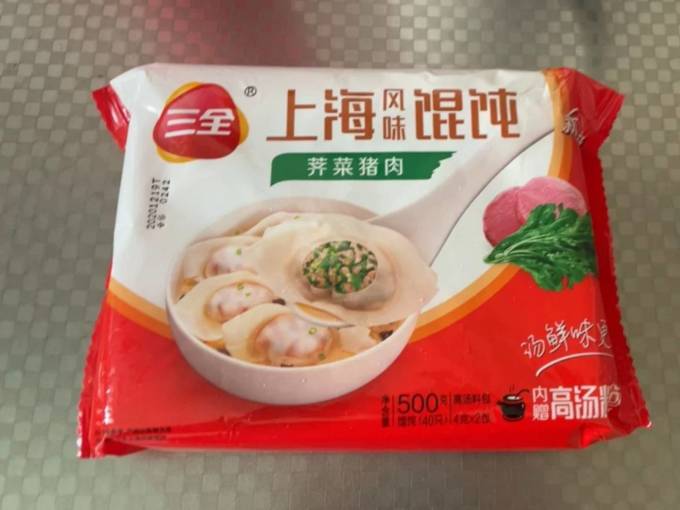 馄饨皮薄馅大 口味儿很好 晒物 什么值得买