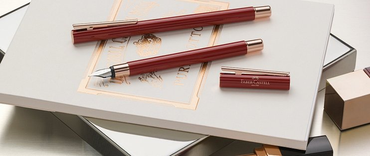 fabercastell02辉柏嘉02neo02slim系列纤细颜值钢笔重拾书写的