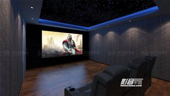 【家庭影院方案】北京美林香槟小镇：地下室打造专属私人游戏影音室，游戏电影两不误