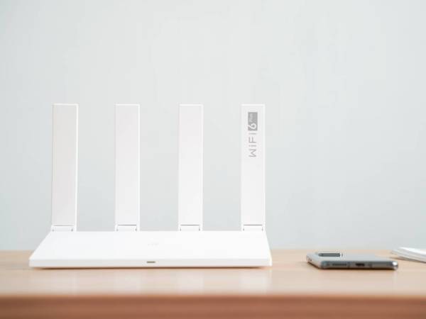 huawei华为ax系列ax3pro凌霄四核路由器wifi6白色