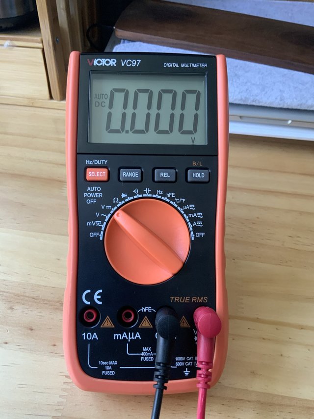 胜利vc97自动量程万用表