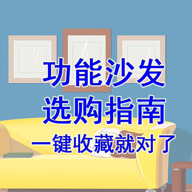 功能沙发选购指南！精准定位才能买到合适自己的功能沙发！一键收藏就对了！