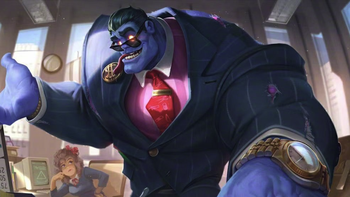 重返游戏:英雄联盟祖安狂人蒙多重做 律政大亨荣升传说皮肤