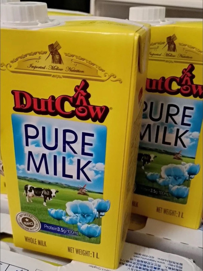 荷兰乳牛全脂牛奶
